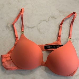 Victoria’s Secret apricot push up bra 34B
